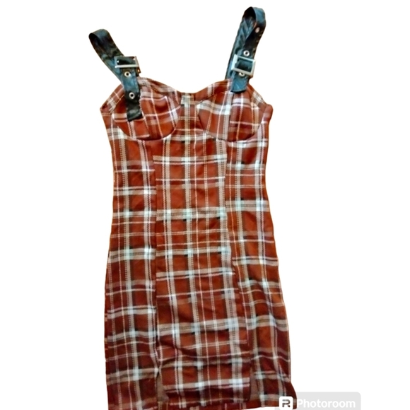 Dresses & Skirts - Y2K INSPIRED PLAID DRESS
